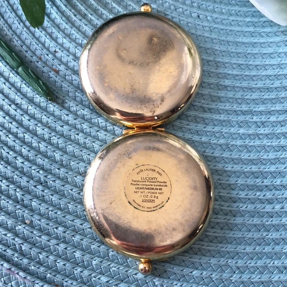 Ester Lauder vintage goldstone compact case - Picture 5 of 6